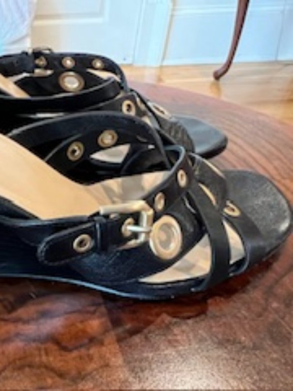 Cole Haan Air Whitney Slide - Black Wedge - Picture 6 of 10